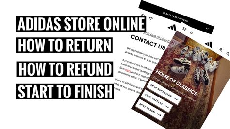 adidas refund status|adidas returns online.